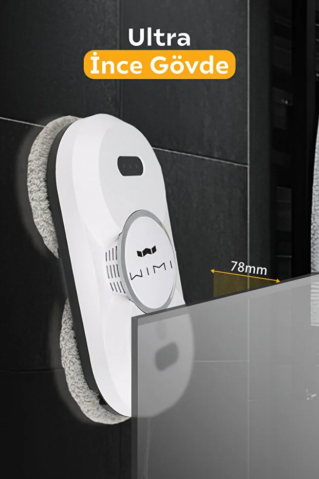 Su Püskürtmeli Uzaktan Kumandalı Cam Pencere Temizleme Robotu